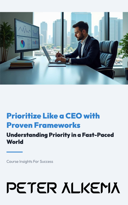 Prioritize Like a CEO with Proven Frameworks      